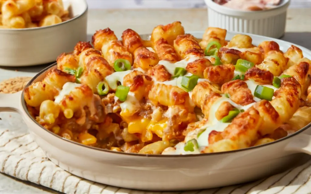 Tater Tot Cheeseburger Casserole